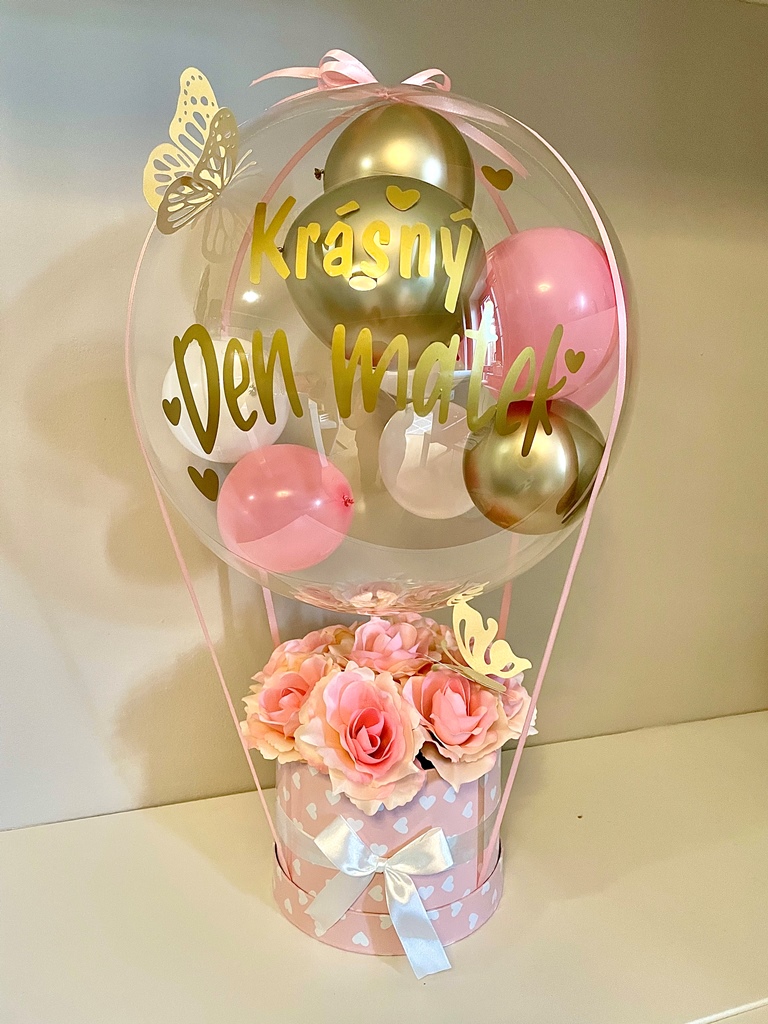 Balónkový flower box
